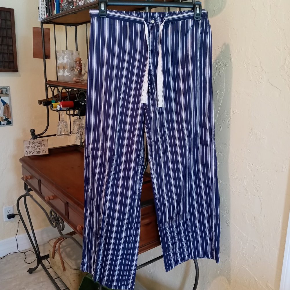 Ralph Lauren Cotton Striped Pajama Pants EUC